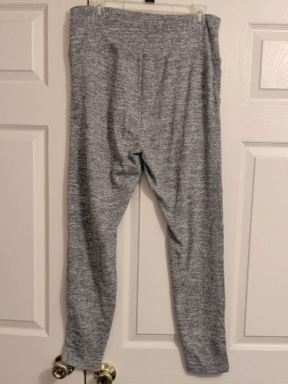 a new day Heather Light Gray Knit Lounge Leggings NWOT
